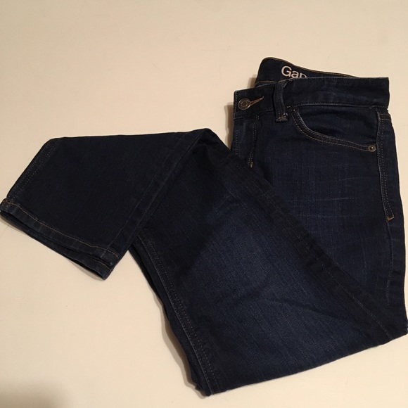 Gap Real Straight Jeans 28S Men’s Dark Wash Denim - Picture 4 of 8